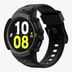 Spigen RUGGED ARMOR PRO pótszíj (egyedi méret. szilikon. ütésállóság + szilikon keret) SÖTÉTSZÜRKE (ACS03165)