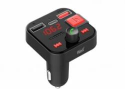 Well Bluetooth 5.3 FM transmitter, MP3, WMA, WAV, APE, FLAC (FMTRANS-BT-SNAPPY-WL) (FMTRANS-BT-SNAPPY-WL)