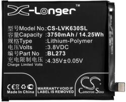 Cameron Sino Li-Polymer akku (3.8V/3750mAh, Lenovo BL273 kompatibilis) FEKETE (CS-LVK630SL)