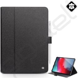  IPAD Air 11 (2025) QIALINO tok álló, valódi bőr aktív FLIP, ceruza tartó, FEKETE (GP-84994)