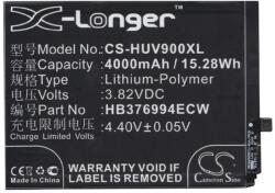 Cameron Sino Li-Polymer akku (3.82V/4000mAh, Huawei HB376994ECW kompatibilis) FEKETE (CS-HUV900XL)