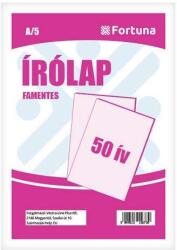 Fortuna Írólap - A/5 - Famentes - 50 Ív (VL01-01445)