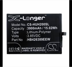 Cameron Sino Li-Polymer akku (3.85V/3900mAh, Huawei HB426389ECW kompatibilis) FEKETE (CS-HUH200SL)