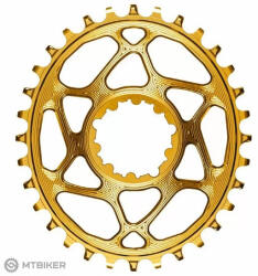 absoluteBLACK OVAL SRAM GXP lánctányér, 1x12, offset 6 mm, arany (32T)