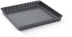 de Buyer 4709.23 Tava pentru tarta, patrata, placa de baza detasabila, 23 cm, gri (470923)