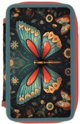 Herlitz Penar neechipat 2 fermoare, Butterfly, Herlitz HZ400198298 Penar