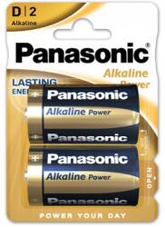 Panasonic Alkaline power góliát elem (D) 2db (LR20APB/2BP)