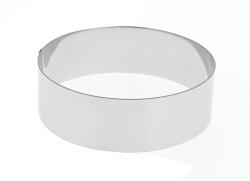 de Buyer - Inel rotund pentru desert din otel inoxidabil - Diametru 10 cm, Inaltime 4, 5 cm - 3989, 10, Argint (3989.10)