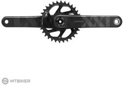 SRAM XX1 Eagle Boost 148 DUB 1x12, 170 mm, közvetlen rögzítésű hajtókarok 34Z X-SYNC 2 fekete váltó