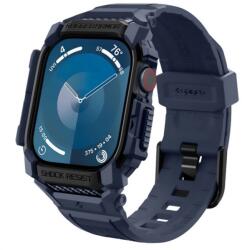 Spigen RUGGED ARMOR PRO pótszíj (egyedi méret. szilikon. ütésállóság + szilikon keret) SÖTÉTKÉK (ACS08592)