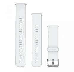 Garmin Quick Release (22 mm) szilikon - Whitestone/Silver (010-11251-3B)