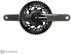 SRAM Force AXS D2 DUB hajtókar Quark D-Zero teljesítménymérővel, 175 mm, 2x12, 46/33T