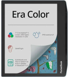 PocketBook e-Reader - PB700K3 ERA COLOR Sea (7" E Ink 1680x1264, Cpu: 1, 8GH, 32GB, 2500mAh, wifi, B, USB-C, kép megvilág. ) (423656)