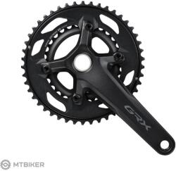 Shimano GRX FC-RX610 hajtókarok, 2x12, 46/30T, csapágy nélkül (175 mm)