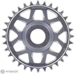 e*thirteen Helix Race e*spec Direct Mount konverter, 15 mm-es eltolás, Bosch SX/Gen4 CX-hez, ezüst (34T)