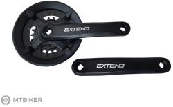 Extend Kihúzható MTB hajtómű, 175 mm, 36/22T, 2x9, borítással (165 mm)