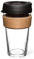 KeepCup bögre Brew Cork Black 454ml L