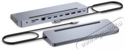 i-tec USB-C Metal Ergonomic 4K 3x Display Docking Station, Power Delivery 100W