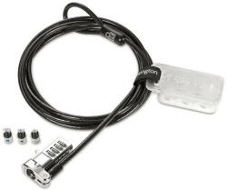 Kensington K62316WW Universal 3 az 1-ben visszaállítható kombinációs laptopzár
