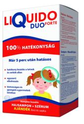  LiQuido DUO Forte tetűírtó sampon + szérum 200 ml+125 ml