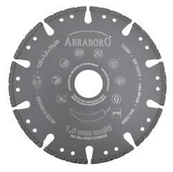 ABRABORO gyémánttárcsa MULTI 125x1.2x22.23 (NO. 18) (050712500018)