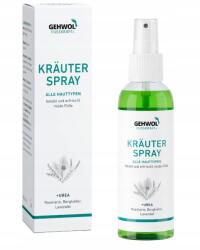 GEHWOL Fusskraft Kräuter Spray Gyógynövényes lábspray 150 ml (4013474111062)