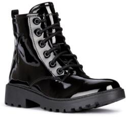 Geox Lánycsizma, Geox, J Casey Girl, poliuretán, fekete, 38 EU (GEOJ9420G000HHC9999-38)