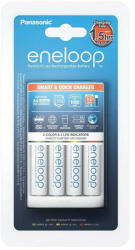 Panasonic Eneloop K-KJ55MCC40E akkumulátor gyorstöltő 4xAA (129605)
