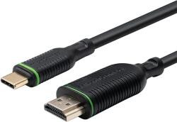 MicroConnect Cablu USB-C la HDMI 0.5m 4K 60Hz 18Gbps (MC-USBCHDMI05)