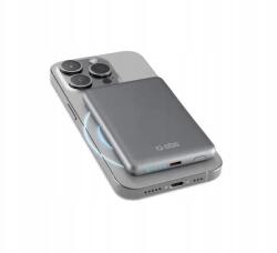 SBS Powerbank Sbs TEBB5000MAGSLIM SlimMag 5000mAh Pd 20W szürke (TEBB5000MAGSLIM)
