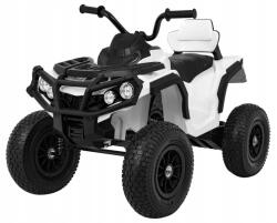 Ramiz Quad Atv Air újratölthető akkumulátor gyerekeknek Fehér pumpált kerekek MP3 rádió (PA.BDM0906.AIR.BIA)