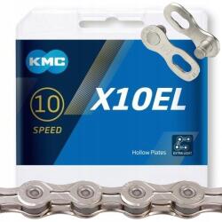 KMC Lánc Kmc X10EL 10 sor 114 láncszem Ezüst változat Box Gomb (BX10ELN16)