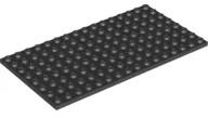 LEGO® 92438c11 - LEGO fekete lap 8 x 16 méretű (92438c11)