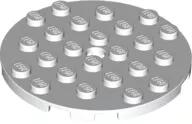 LEGO® 11213c1 - LEGO fehér lap 6 x 6 méretű, lyukkal (11213c1)