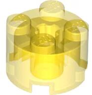 LEGO® 3941c19 - LEGO átlátszó sárga kocka 2 x 2 méretű, kerek (3941c19)