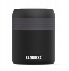 KAMBUKKA Bora uzsonnás termosz 600 ml Matte Black (11-06010)