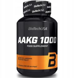 BioTechUSA Biotech Aakg 1000 100tabs Arginin 1000MG Bio Tech 100% Vérellátási Erő