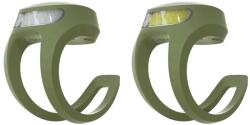 Knog Frog kerékpár lámpa szett - zöld