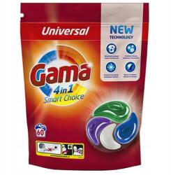 Gama 4in1 Caps universal mosókapszulák (GAMA UNIVERSAL KAPSUŁKI DO PRANIA 60SZT 4W1)