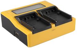 PATONA PT-7557, Incarcator acumulatori dual pentru Sony NP-FP50, NP-FH50, 70, 100 Incarcator baterii