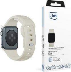 3MK Silicone Watch Szíj for Apple 38/40/41/42 mm Nude (small) (5903108565646) (5903108565646)