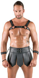 Svenjoyment Gladiator Skirt & Chest Harness Set 2180545 Black XL