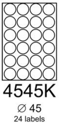 RayFilm Etichete RAYFILM rotunde 45mm verde R01204545KA 100 coli