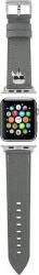 Karl Lagerfeld Apple Watch szíj 38/40mm - Ezüst/Mintás (3666339033736) (3666339033736)