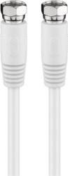 Goobay 50740 Type-F antenna kábel 7.5m - Fehér (50740) (50740)