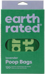 Earth Rated füles kakizacsi csomag - illatos és illatmentes (Levendula illatú; 5 doboz (600 db zacskó))