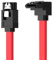 Goobay SATA M/M adatkábel 90°-os csatlakozóval 0.5m (93116) (93116)