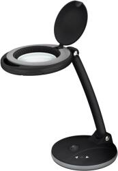Goobay 65576 LED Asztali lámpa nagyítóval - Fekete (65576) (65576)