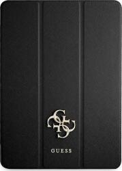 GUESS Saffiano Folio Apple iPad Pro 12.9 oldalra nyíló tok, fekete (GUE1236BLK) (GUE1236BLK)