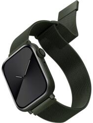 Uniq Dante Apple Watch S3/4/5/6/7/SE Fém szíj 42/44/45mm - Zöld (UNIQ-45MM-DANGRN) (UNIQ-45MM-DANGRN)